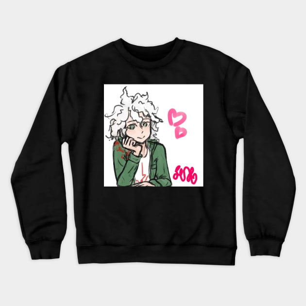 Nagito komaeda - danganronpa  2 Crewneck Sweatshirt by LieliEvita